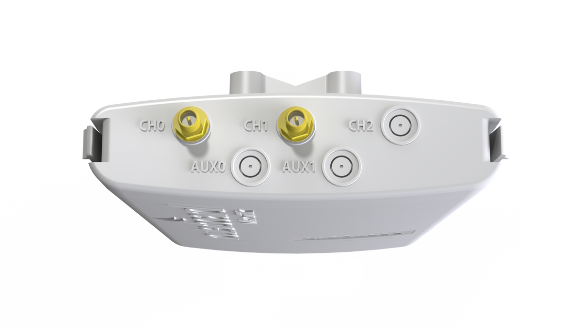 نقطة وصول/جهاز CPE خارجي MikroTik BaseBox5 RB912UAG-5HPnD-OUT، ‏5GHz ‏802.11a/n، وحدة معالجة مركزية بتردد 600MHz، ذاكرة RAM بسعة 64MB، منفذ Gigabit LAN واحد، USB، miniPCIe، RouterOS L4، PoE، وحدة تزويد بالطاقة، حوامل