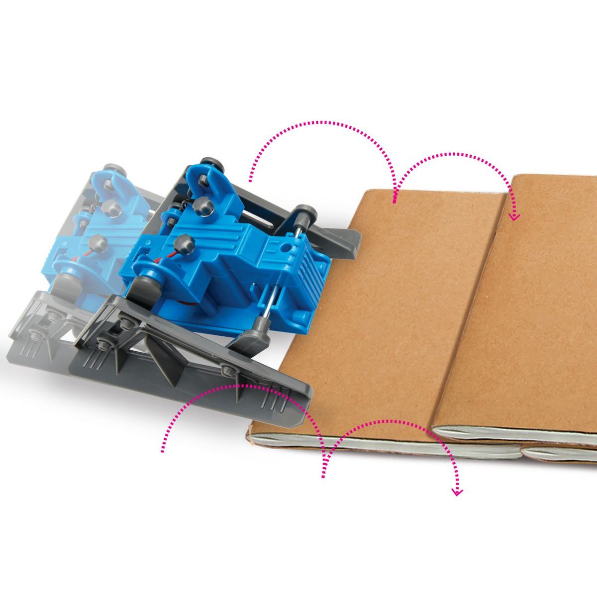 4M KidzRobotix Fridge Robot Kit – Build a Gravity-Defying Magnetic Robot, Ages 8+, Model 00-03391