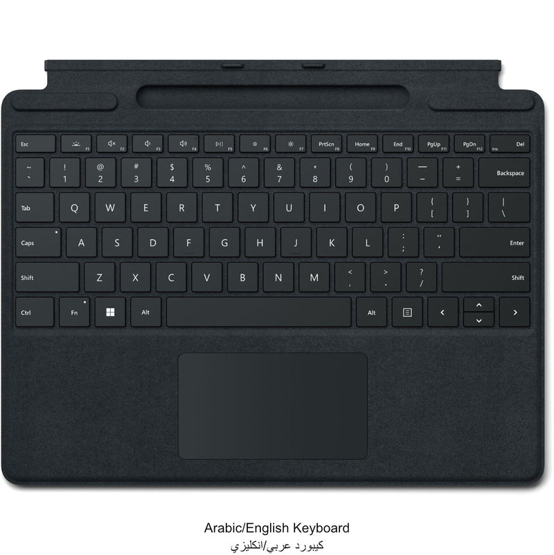 Microsoft Surface Pro Signature Keyboard Cover - Arabic (Black)