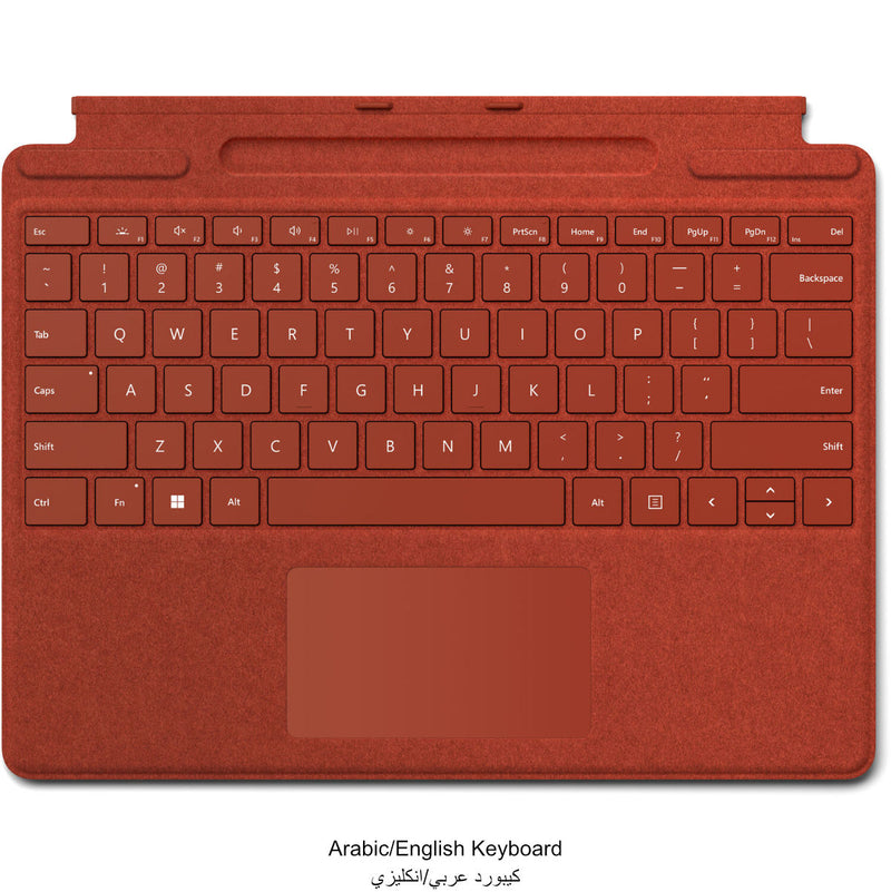 Microsoft Surface Pro X Signature Keyboard with Slim Pen 2 Bundle - Arabic