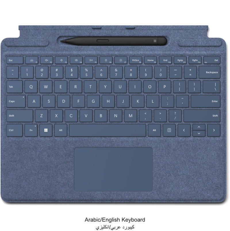 Microsoft Surface Pro X Signature Keyboard with Slim Pen 2 Bundle - Arabic