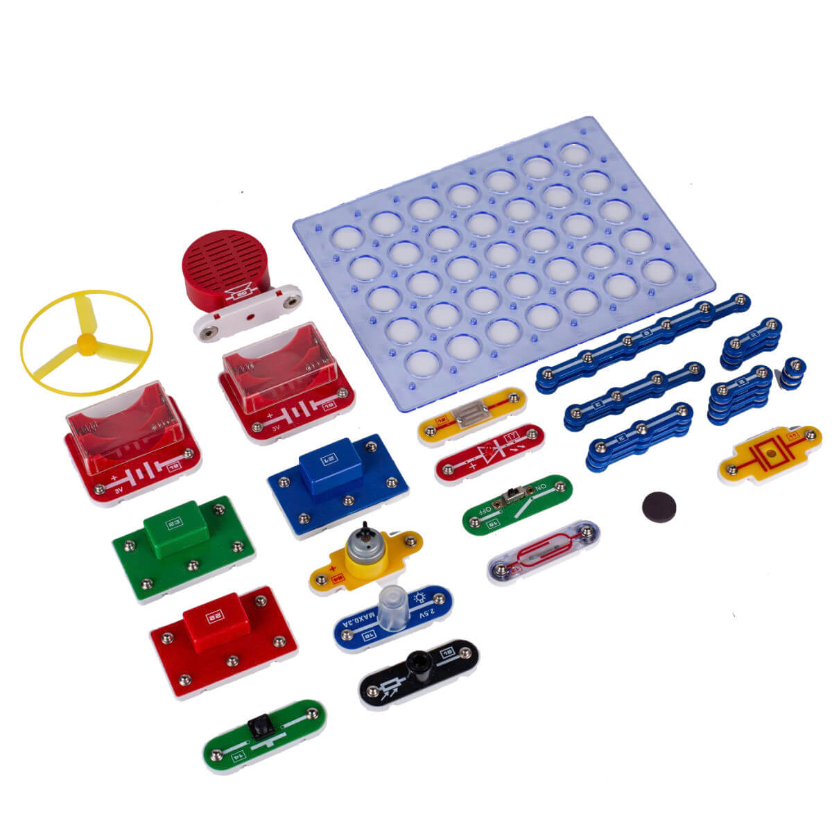 Znatok Electronic Kit Set #188 – Build 188+ Circuits with Light, Sound & Sensor Controls for Ages 8+