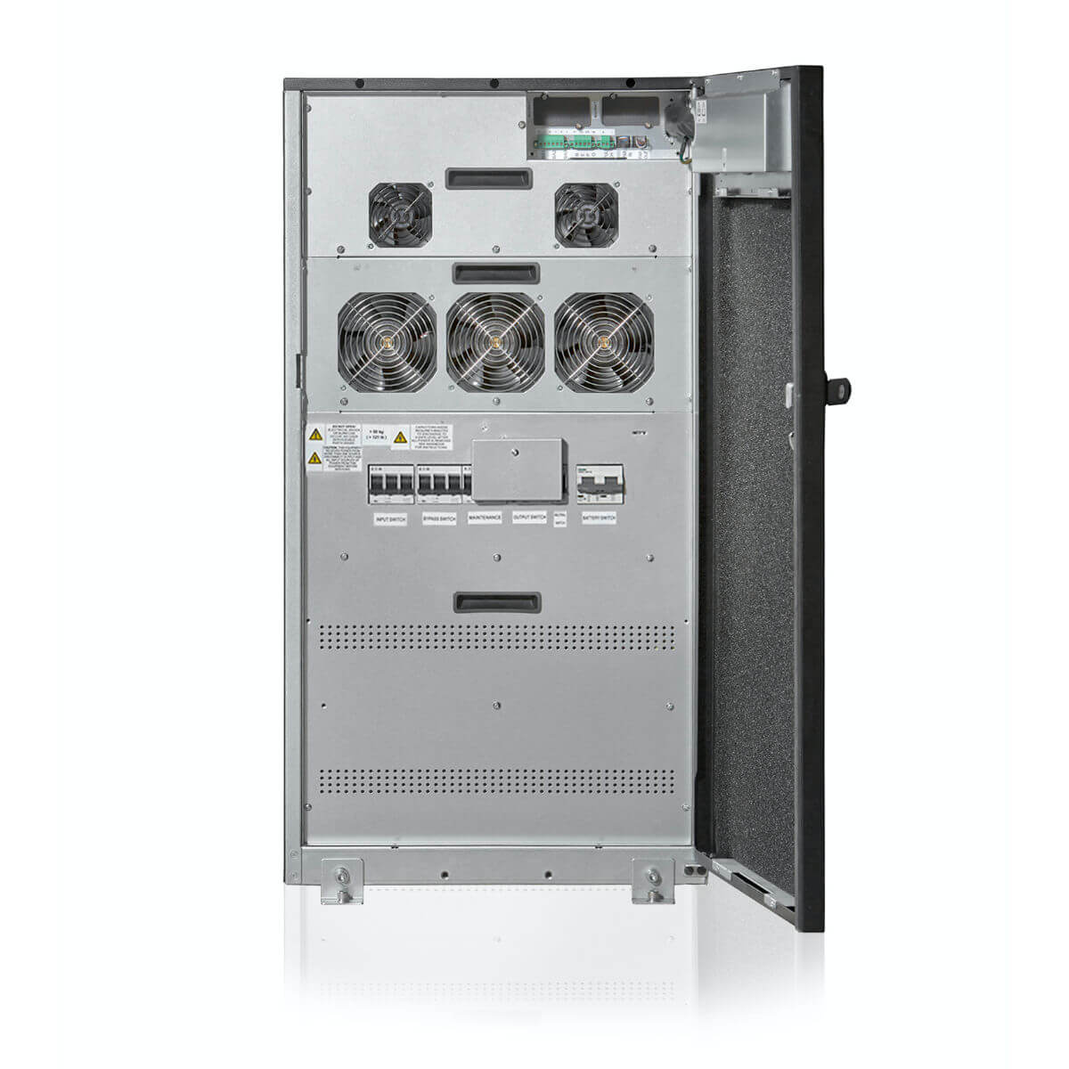 Eaton 93E 20KVA ثلاثي الأطوار برج UPS 384VDC، 18KW، إدخال سلكي، إخراج 380V