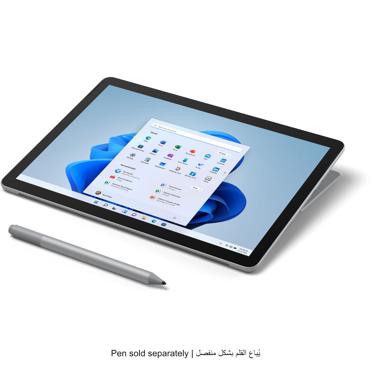 مايكروسوفت 10.5 بوصة Surface Go 3 للأعمال - Core i3-10100Y - 4 جيجا را