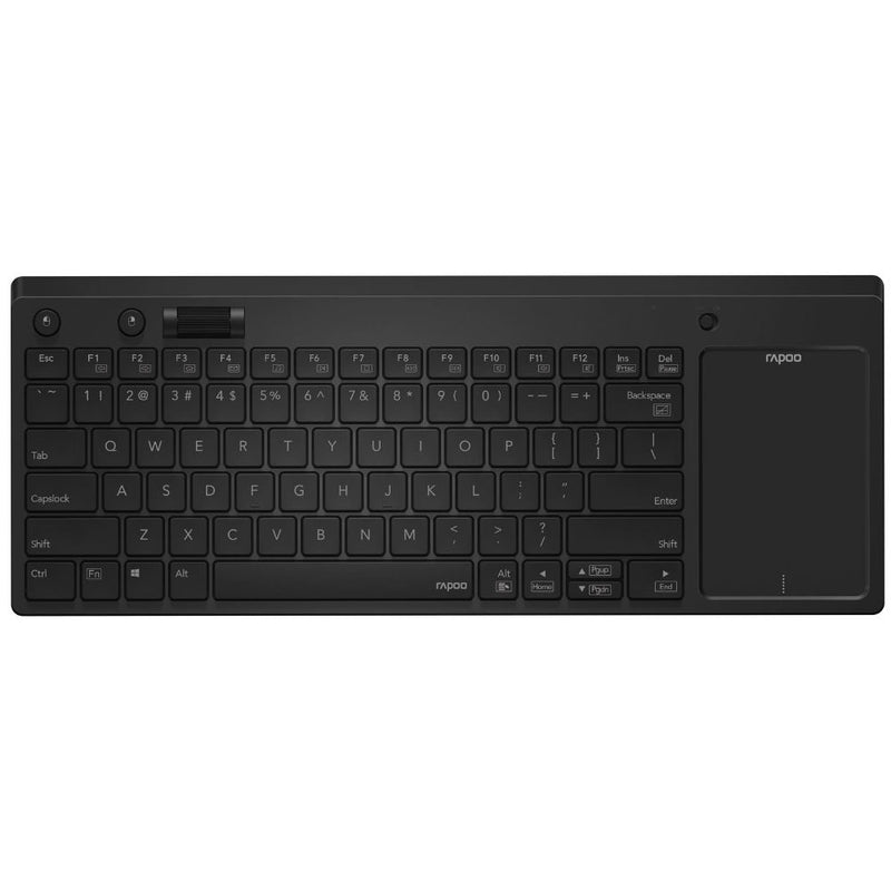 Rapoo K2800 Wireless Multimedia Keyboard with TouchPad - Arabic