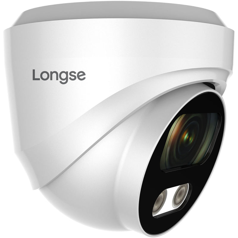 Longse 8MP Fixed Lens Full Color Dome IP IR 25m