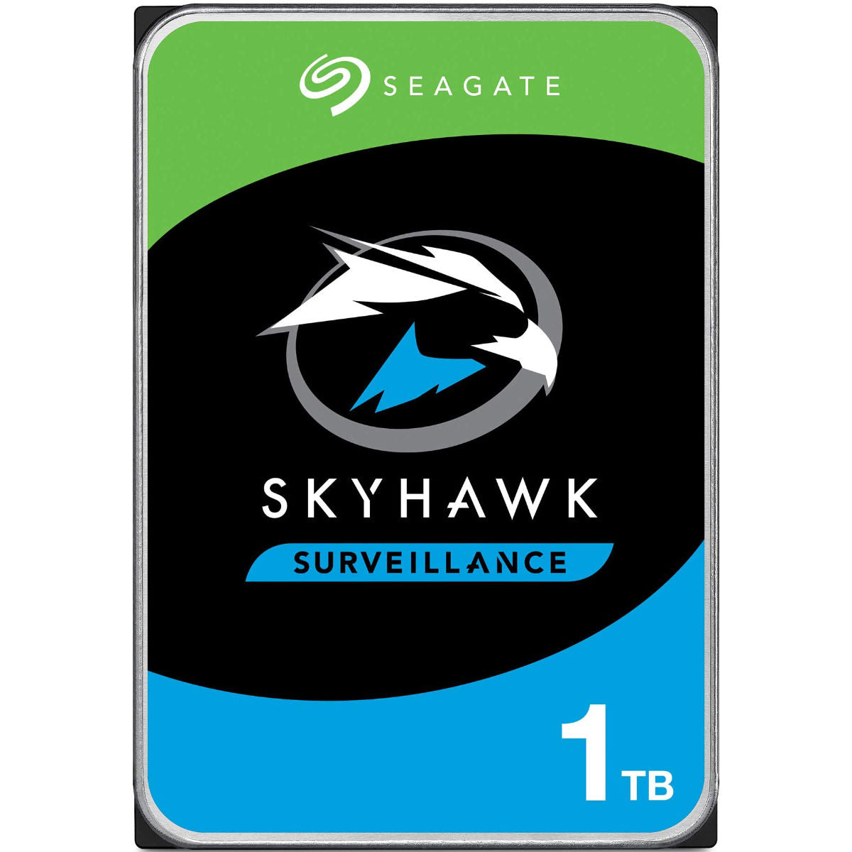 محرك الأقراص الصلبة للمراقبة الداخلية Seagate SkyHawk مقاس 3.5 بوصة - سعة 1 تيرابايت