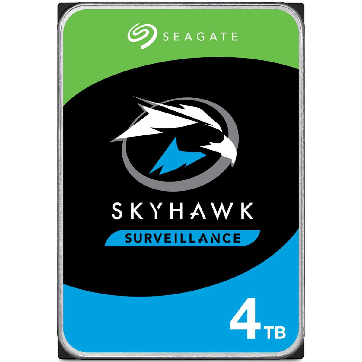 محرك أقراص ثابتة للمراقبة الداخلية Seagate SkyHawk مقاس 3.5 بوصة - سعة 4 تيرابايت