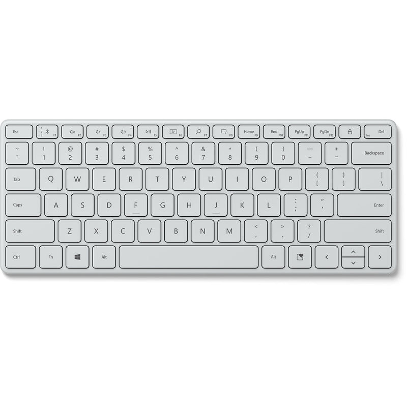 Microsoft Designer Compact Wireless Bluetooth Keyboard - Arabic