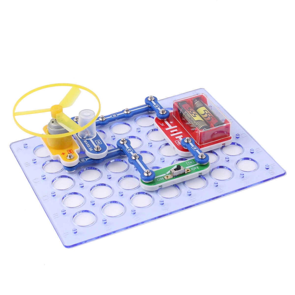 Znatok Electronic Kit Set #188 – Build 188+ Circuits with Light, Sound & Sensor Controls for Ages 8+