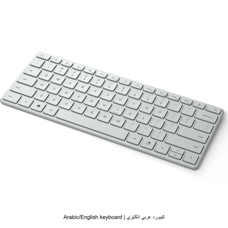 Microsoft Designer Compact Wireless Bluetooth Keyboard - Arabic