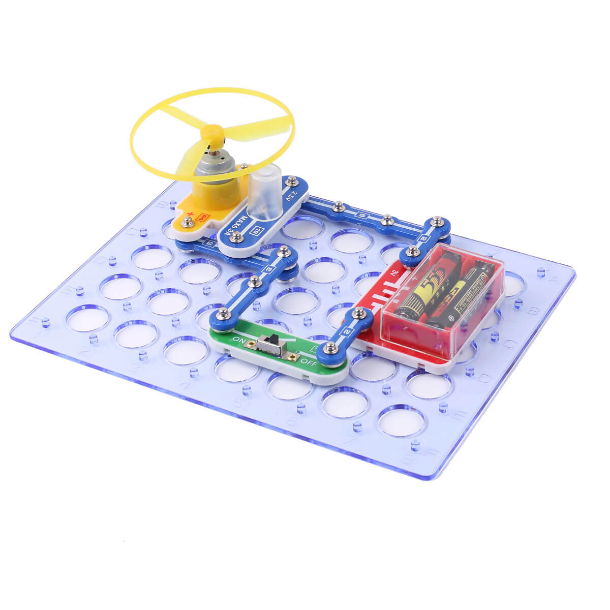 Znatok Electronic Kit Set #188 – Build 188+ Circuits with Light, Sound & Sensor Controls for Ages 8+