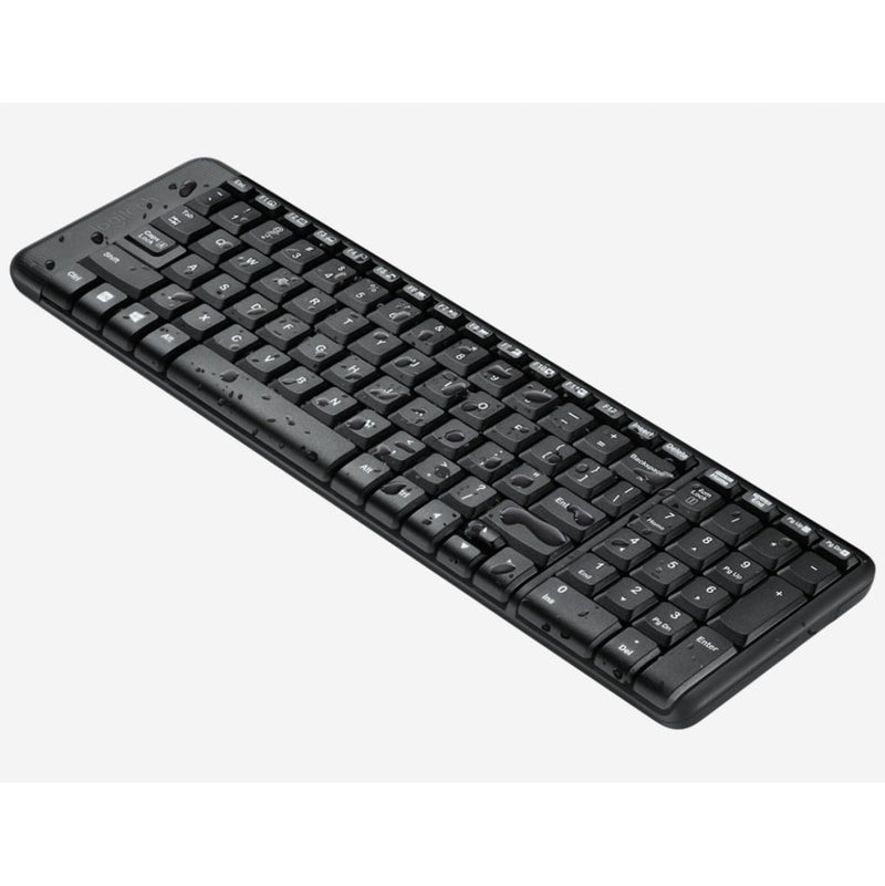 لوجيتك MK220 لوحة مفاتيح لاسلكية وماوس كومبو - عربي