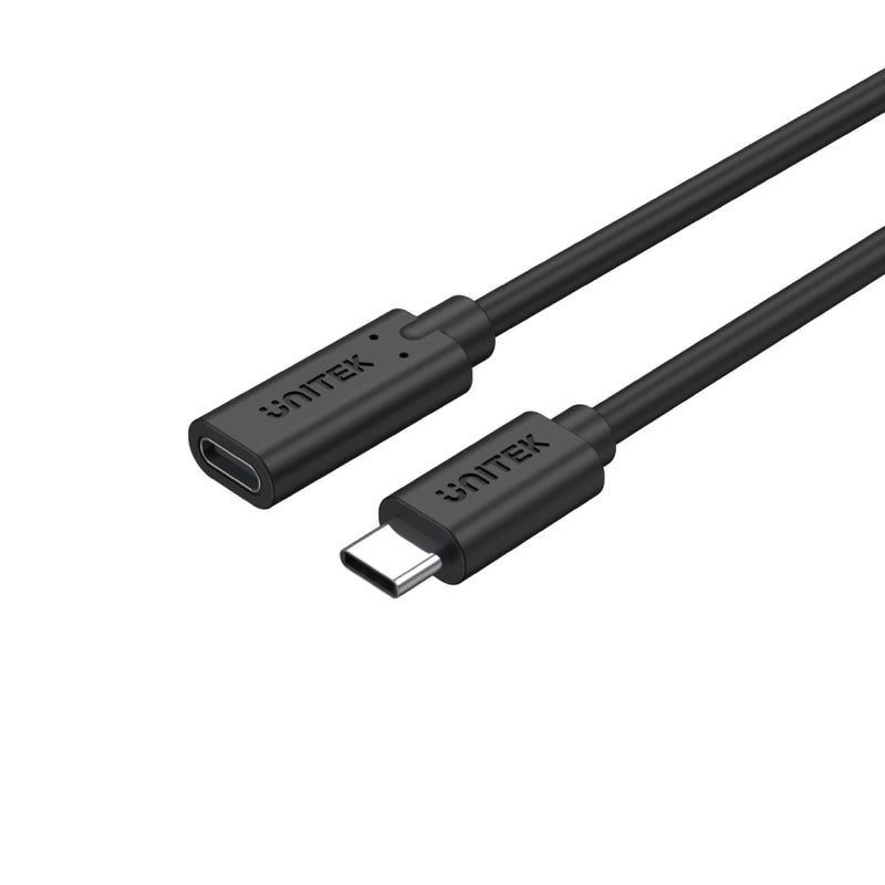 Unitek USB-C Extension Cable with 4K@60Hz, 100W Power Delivery and 10Gbps Data (USB 3.2 Gen2)