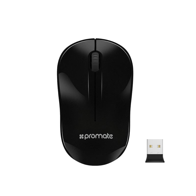 Promate Wireless Mouse with Nano USB Receiver