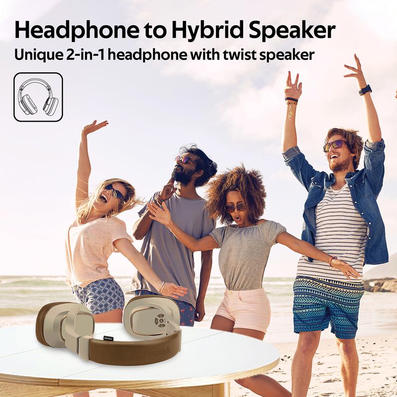 Promate Corvin 2-in-1 Wireless Headphone With Speaker