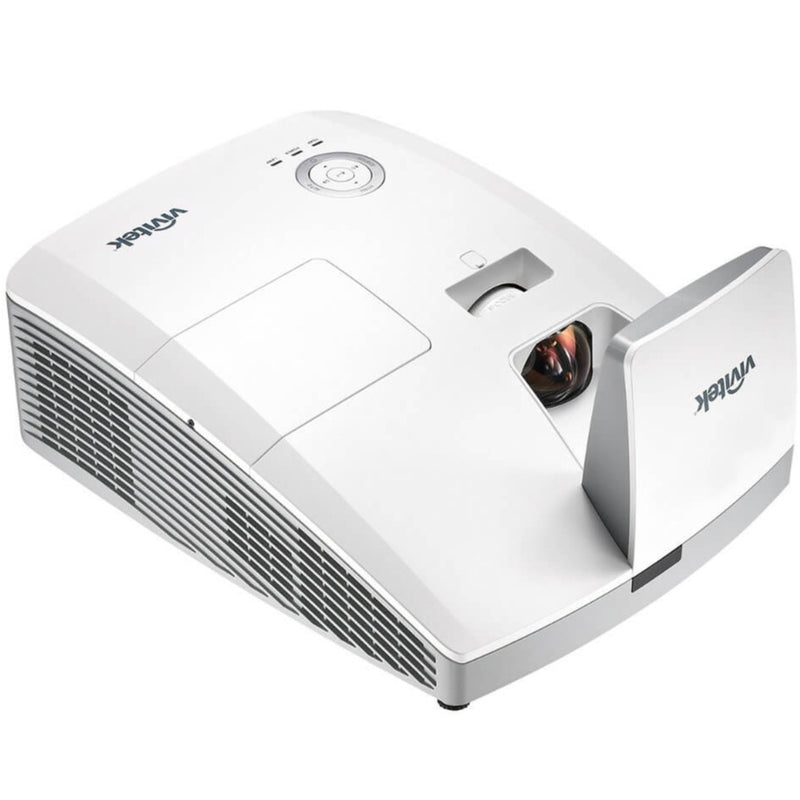 Vivitek D756USTi WXGA Ultra-Short-Throw Projector with Built-in Pen Interactivity and 10 Point-Touch