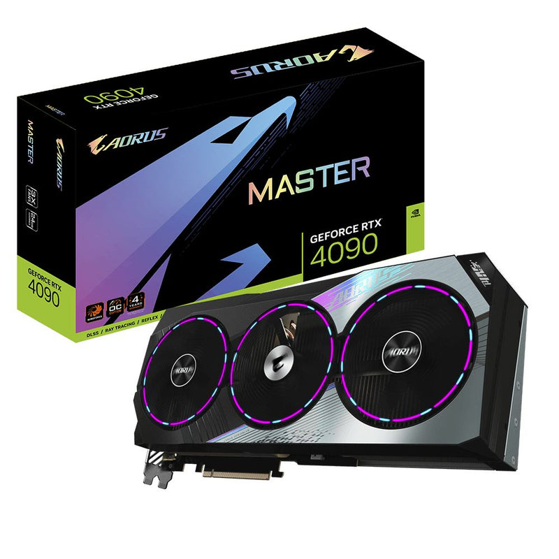 بطاقة الرسومات جيجابايت AORUS GeForce RTX 4090 MASTER 24G