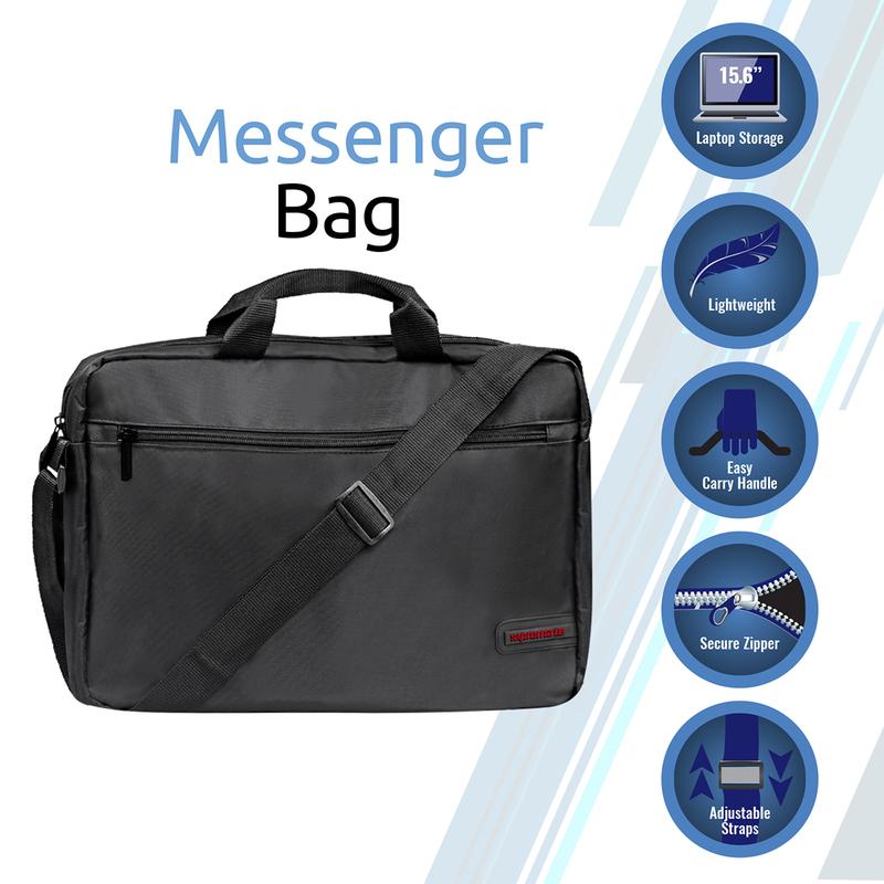 Promate 15.6” Laptop Messenger Bag - Gear-MB