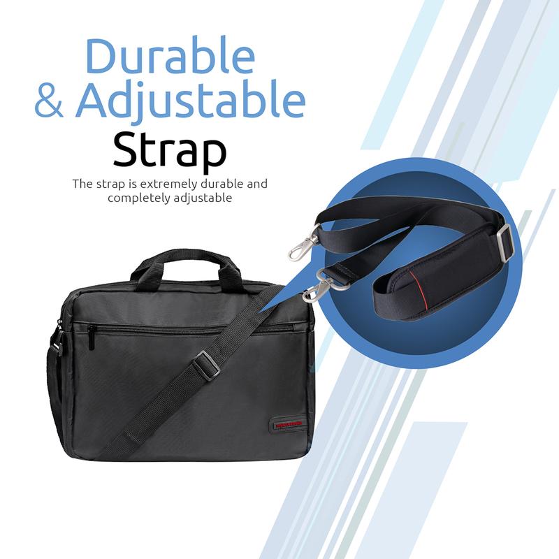 Promate 15.6” Laptop Messenger Bag - Gear-MB