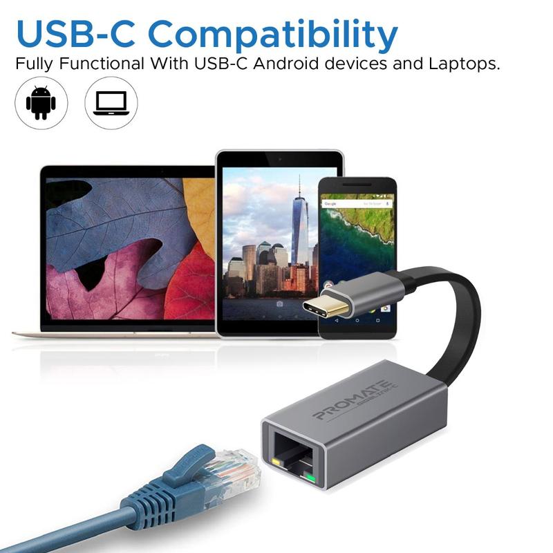محول بروميت USB-C إلى جيجابت إيثرنت