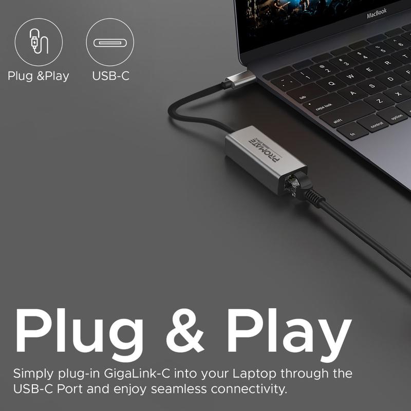 محول بروميت USB-C إلى جيجابت إيثرنت