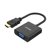 محول UNITEK من HDMI إلى VGA مع حل صوتي