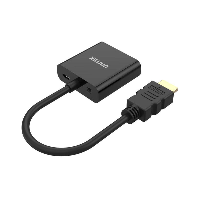 UNITEK HDMI to VGA Adapter With Audio Solution