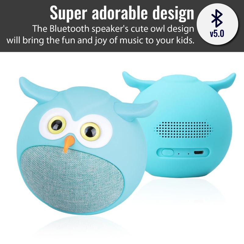 Promate Hedwig Mini Owl Wireless Stereo Speaker