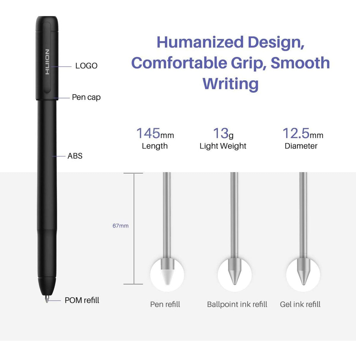 Huion Scribo PW310 Compatible with most Huion Tablets