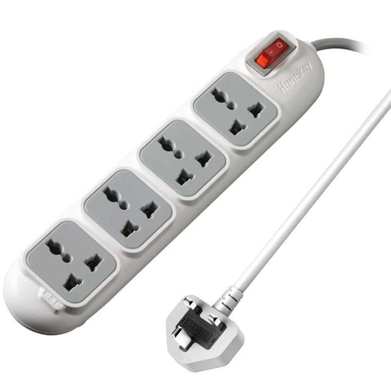 Huntkey 4 AC Outlet Universal Power Extension - PZD401 - 5m