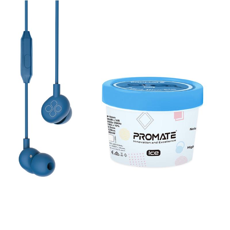 Promate Ice Wired Earphones