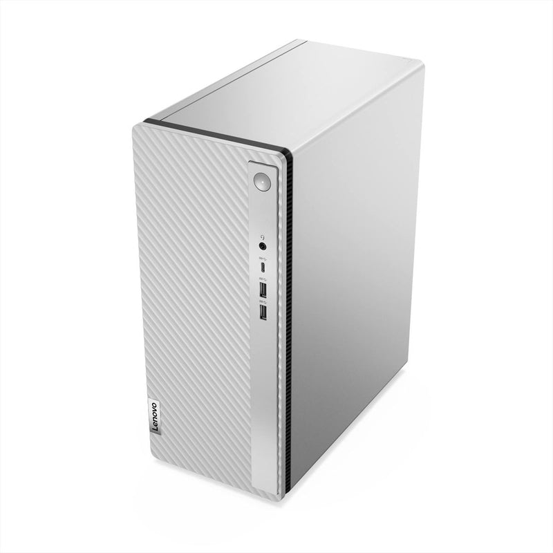 Lenovo IdeaCentre 5 14IAB7 Tower - Core i3-12100 - 8 جيجا رام - 1 تيرابايت HDD - مشترك - WIN 10 PRO K (رمادي سحابي)