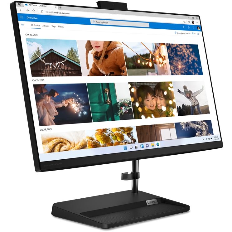 Lenovo IdeaCentre AIO 3 24IAP7 23.8" Touchscreen - Core i7-1260P - 8GB RAM - 512GB SSD - MX550 2GB - DOS (Black)
