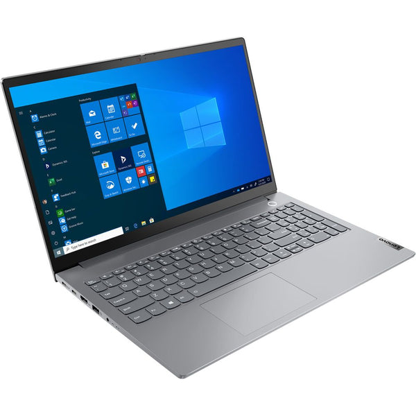 لاب توب لينوفو ثينك بوك 15 G2 ITL مقاس 15.6 بوصة - كور i7-1165G7 - رام 8 جيجا بايت - SSD 512 جيجا بايت - MX450 2 جيجا بايت - ويندوز 10 برو كيه (رمادي معدني)