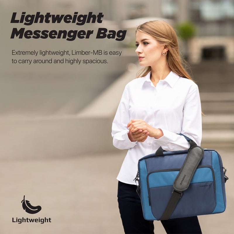 Promate 15.6” Messenger Bag • Limber-MB