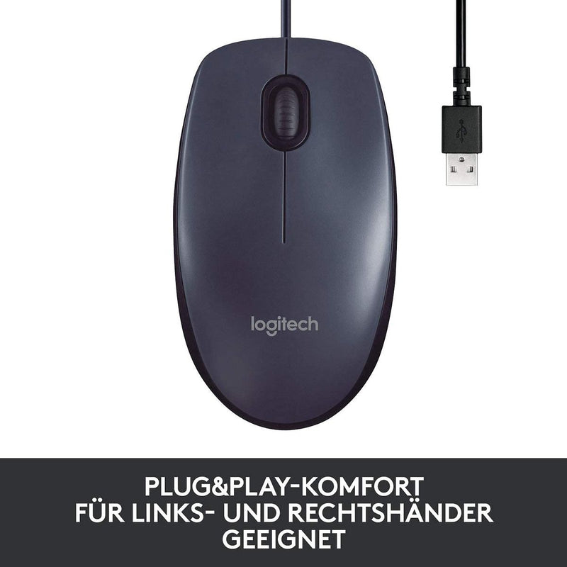 Logitech M100 Wired Mouse