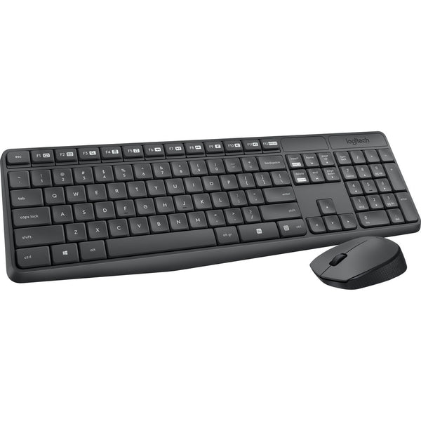 Logitech MK235 Wireless Keyboard and Mouse - Arabic
