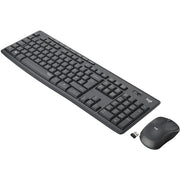 Logitech MK295 Silent Wireless Keyboard & Mouse Combo - Arabic