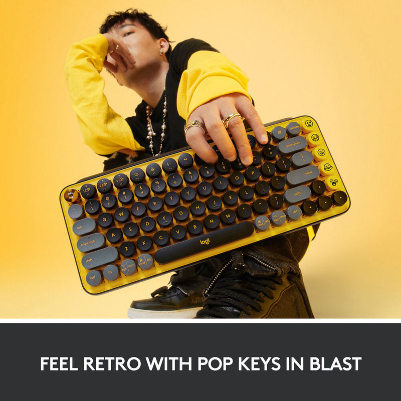 Logitech POP Keys Wireless Bluetooth Mechanical Keyboard