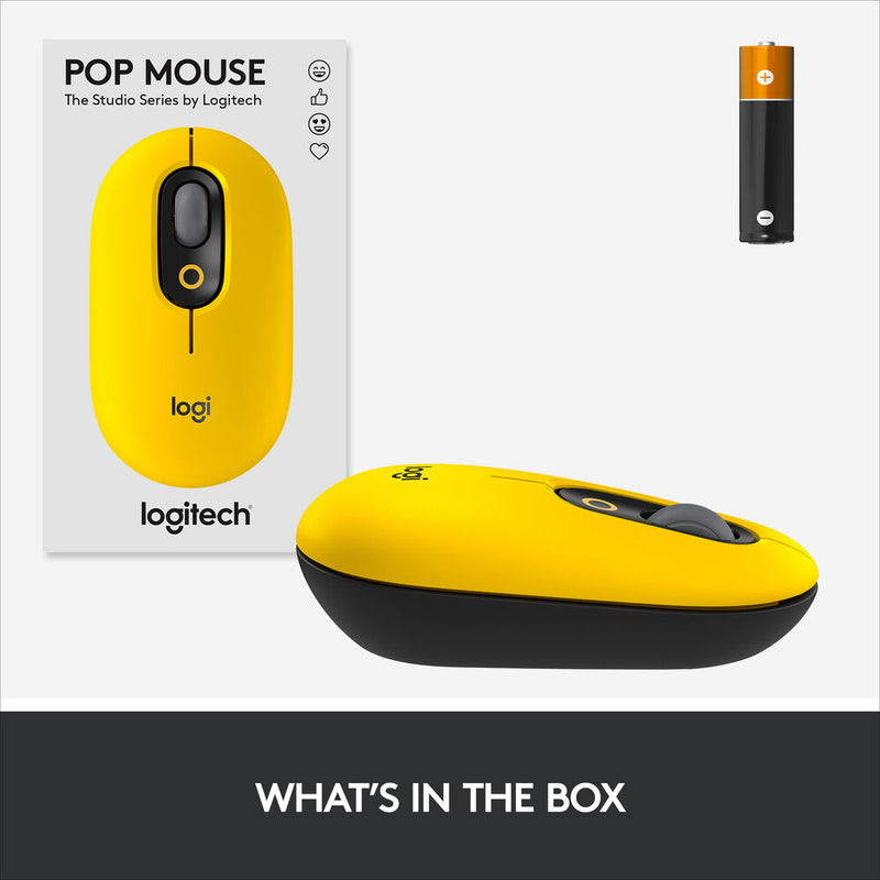 Logitech POP Silent Wireless Bluetooth Mouse