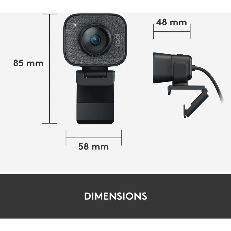 كاميرا ويب Logitech StreamCam عالية الدقة 1080p 60 إطارًا في الثانية