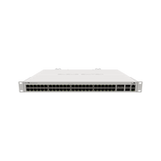 ميكروتيك CRS354-48G-4S+2Q+RM مفتاح جيجابت بـ 48 منفذ، 4 منافذ 10G SFP+، 2 منفذ 40G QSFP+، للتثبيت على الرف، نظام تشغيل راوتر v7