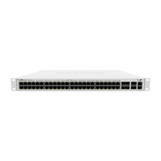 MikroTik 48-Port PoE+ Gigabit Switch with 4 x 10G SFP+ & 2 x 40G QSFP+ Ports, 800W Max Power, Ideal for High-Speed Networking