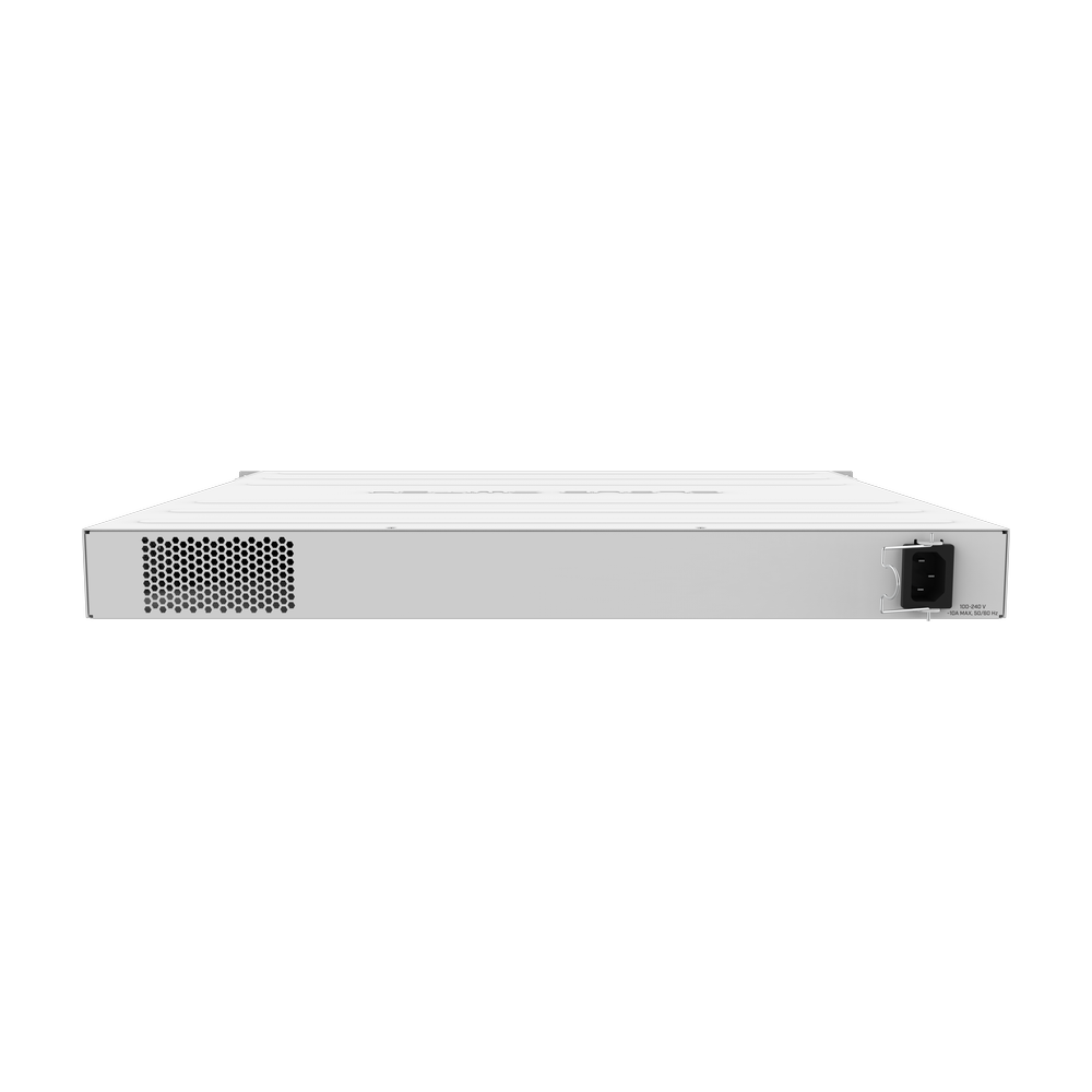 MikroTik 48-Port PoE+ Gigabit Switch with 4 x 10G SFP+ & 2 x 40G QSFP+ Ports, 800W Max Power, Ideal for High-Speed Networking