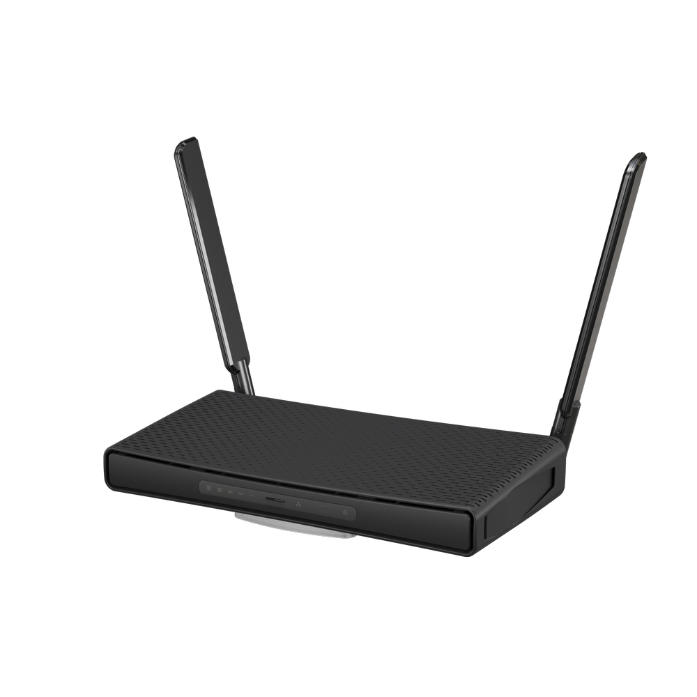 MikroTik hAP ac³ جهاز توجيه لاسلكي ثنائي النطاق مزود بـ 5 منافذ Gigabit Ethernet وهوائيات خارجية عالية الكسب لمزيد من التغطية