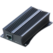 MikroTik RBGPOE-CON-HP محول PoE من ٤٨ فولت إلى ٢٤ فولت، يدعم 802.3af/at وPoE السلبي، ١٠/١٠٠/١٠٠٠ ميجابت/ثانية، قدرة إخراج ٢٤ واط، هيكل معدني متين
