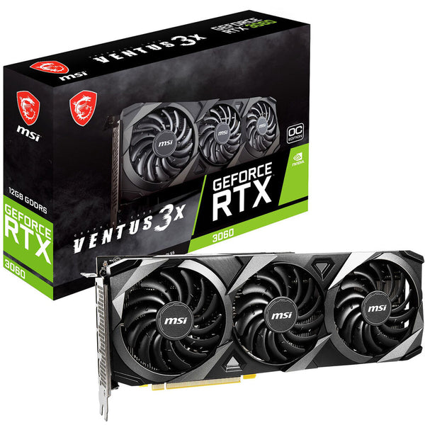 MSI GeForce RTX 3060 VENTUS 3X OC 12G Graphics Card