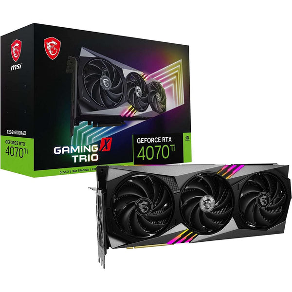 MSI GeForce RTX 4070 Ti GAMING X TRIO 12G Graphics Card