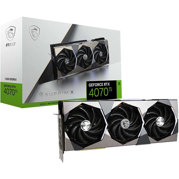 MSI GeForce RTX 4070 Ti SUPRIM X 12G Graphics Card